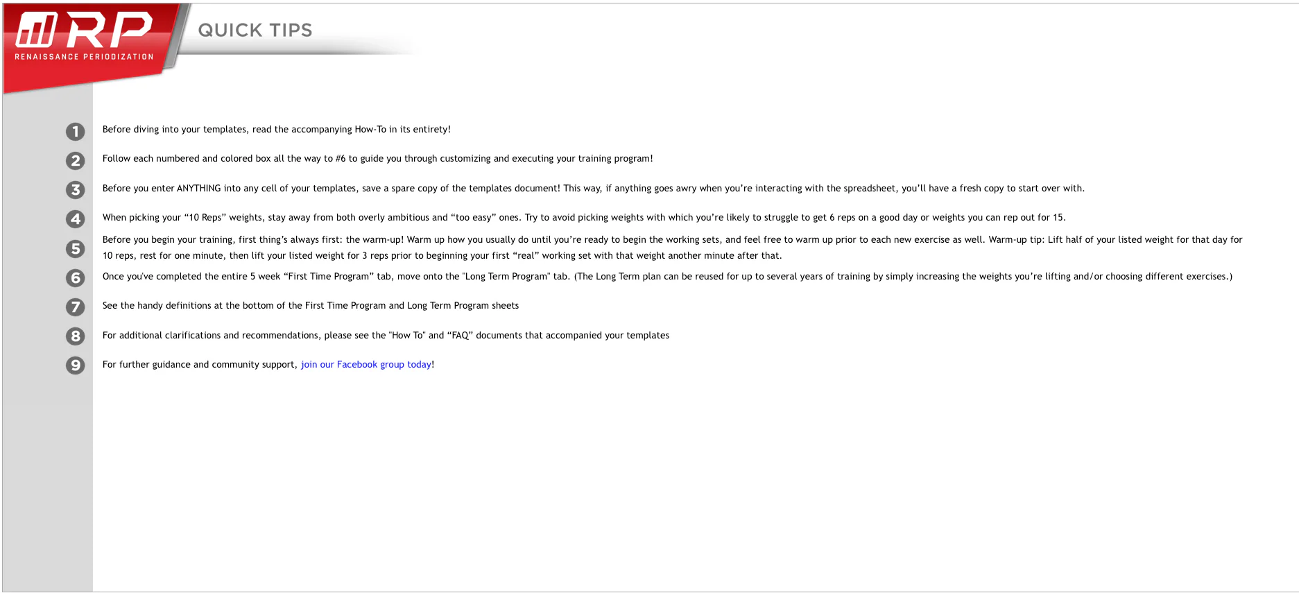 Simple Training Template - Image 3